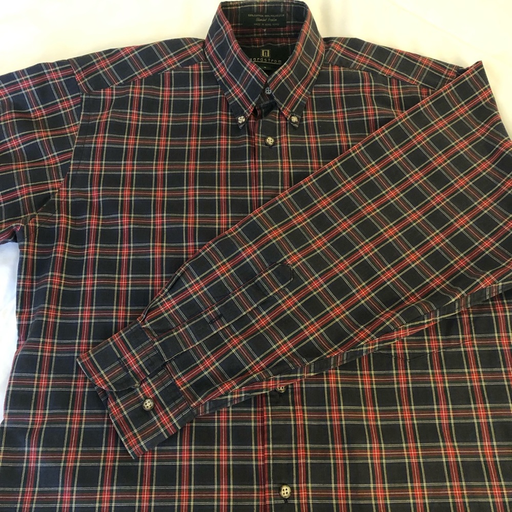 Nordstrom Plaid Button Down